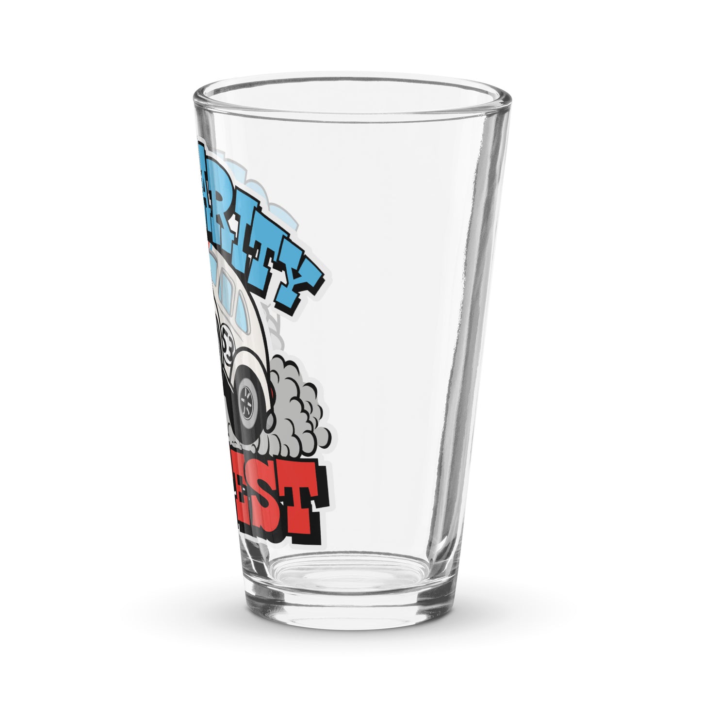 Popularuty Contest Shaker pint glass