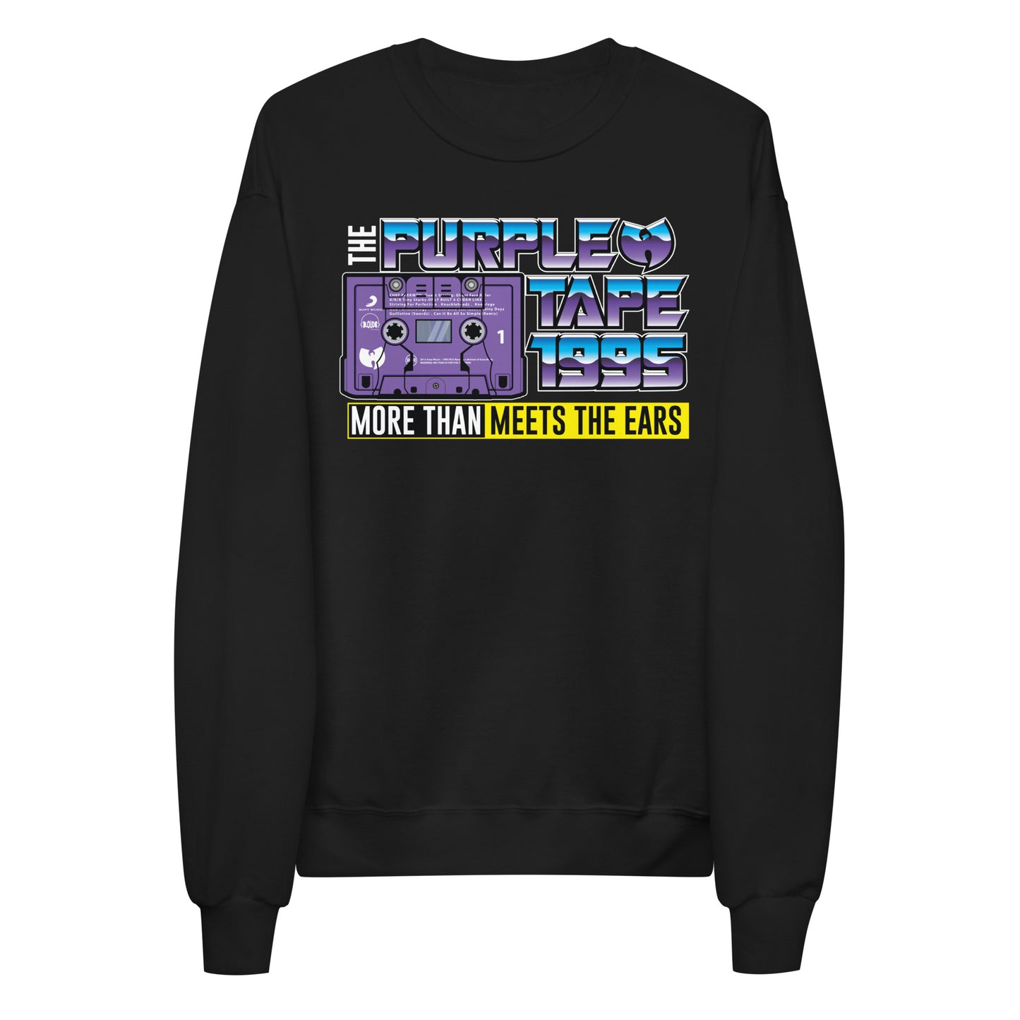 Purple Tape Unisex fleece sweatshirt